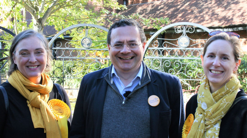 Head shot of Christine, Susanne and Mark